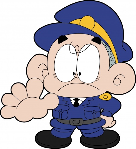 ぼんちくん（おまわりさん）