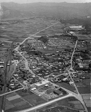 昭和の山之口町空撮