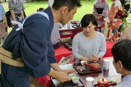 お茶淹れ体験