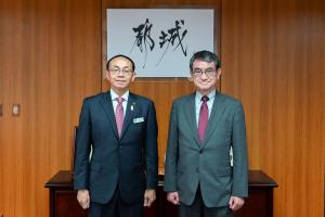 河野デジタル大臣と池田市長