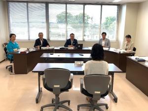 7月定例教育委員会の様子の画像