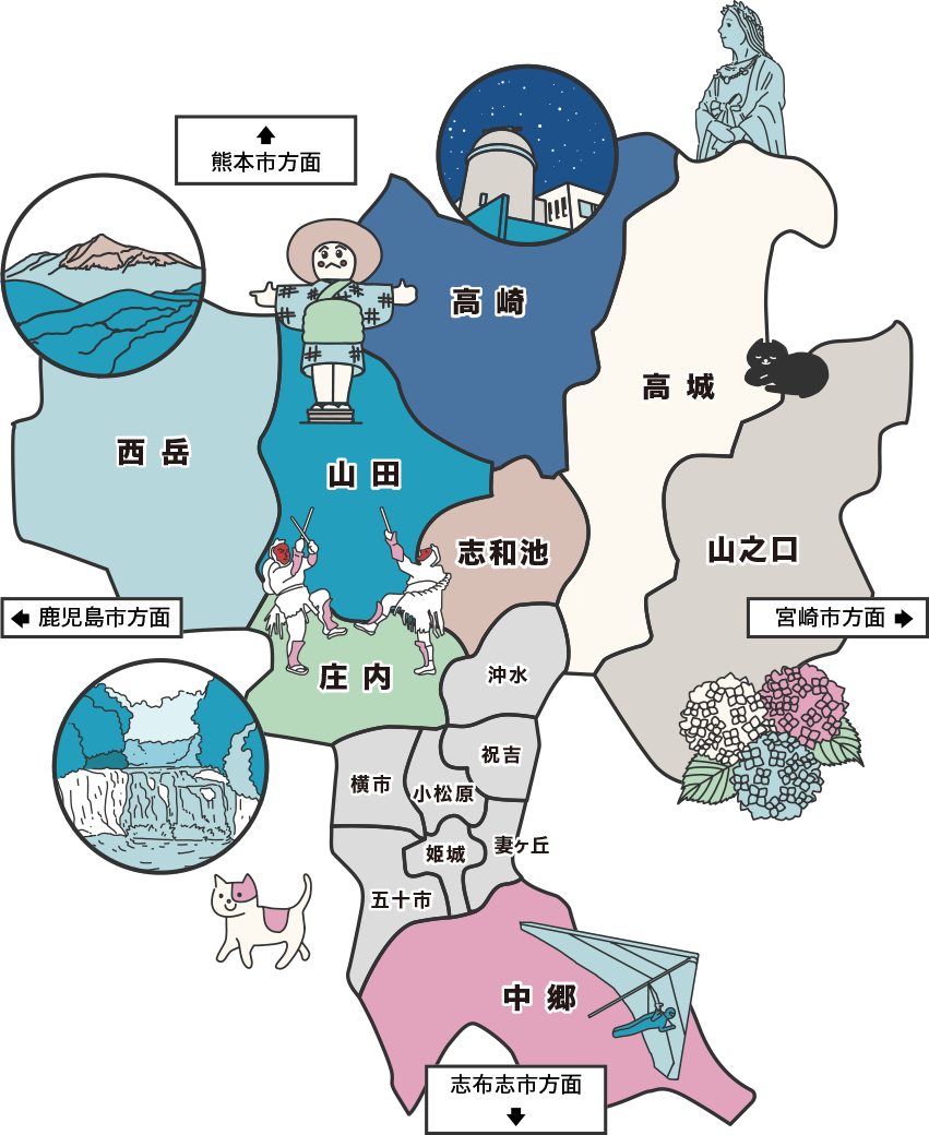 都城マップ