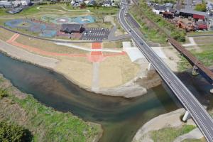川の駅及び歌舞伎橋広場
