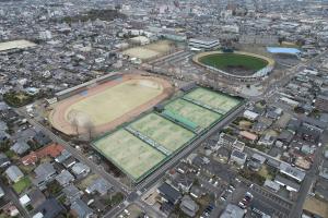 都城運動公園　全体写真