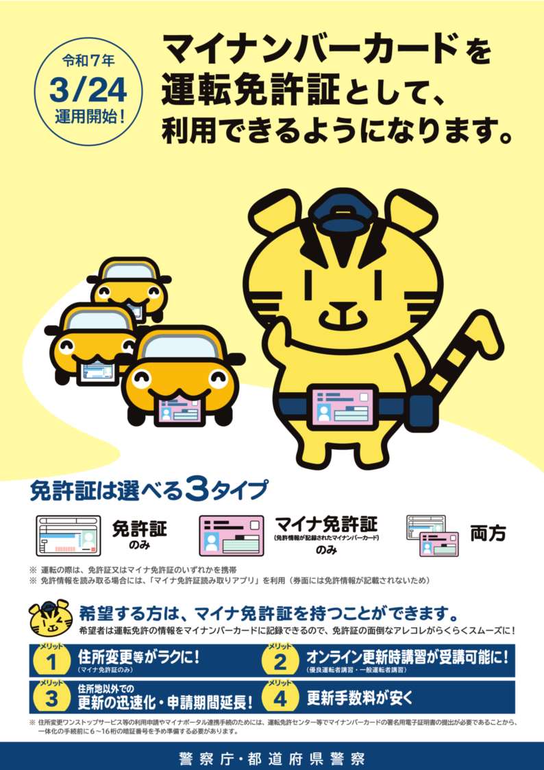 マイナ免許証