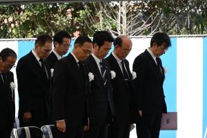 令和7年度特攻慰霊祭_黙祷