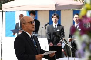 令和7年度特攻慰霊祭_追悼の辞